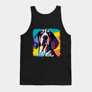 Bluetick Coonhound Pop Art - Dog Lover Gifts Tank Top